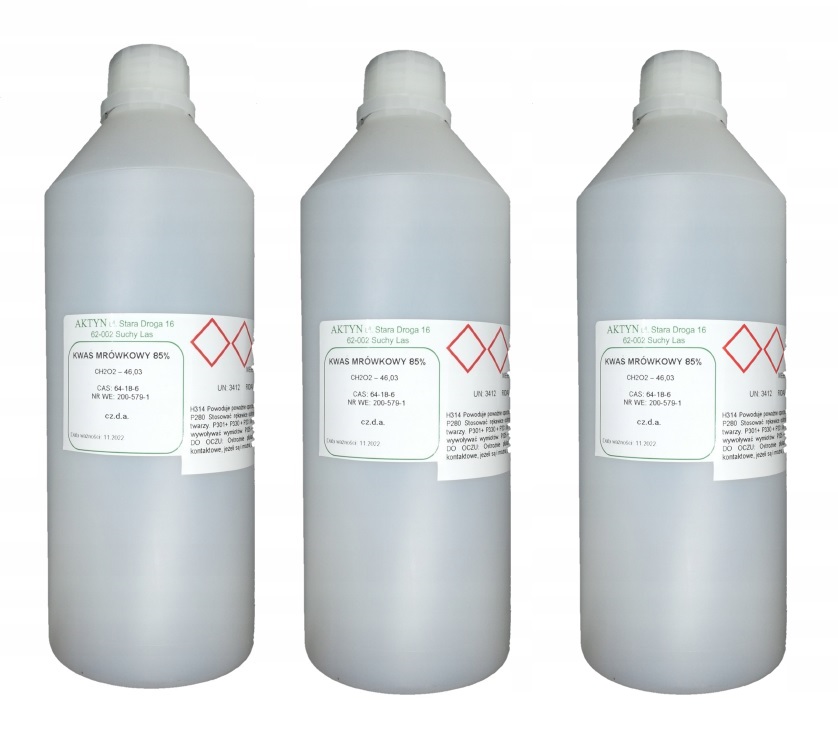 KWAS MRÓWKOWY 85% cz.d.a. 3l.